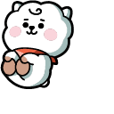 BTS Jin & RJ arrow cursor