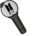 BTS Lightstick arrow cursor