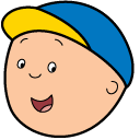 Caillou & Gilbert Animated hand cursor