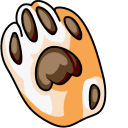 Calico Cat & Paw Animated hand cursor