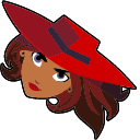 Carmen Sandiego & Hat hand cursor