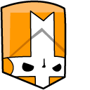 Castle Crashers Orange Knight & Axe Animated hand cursor