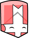 Castle Crashers Pink Knight & Rainbow Chain Animated hand cursor