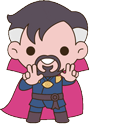 Chibi Doctor Strange using Inter-Dimensional Portal Animated hand cursor