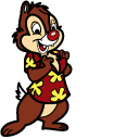 Chip ‘n Dale Dale & Nut hand cursor