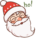 Christmas Santa Claus & Gift Animated arrow cursor