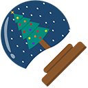 Christmas Snow Globe arrow cursor