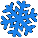 Christmas Snowman & Snowflake Animated hand cursor