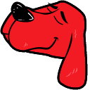 Clifford the Big Red Dog & Emily Animated arrow cursor