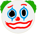 Clown Face Emoji Animated arrow cursor