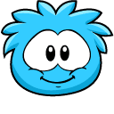 Club Penguin Blue & Red Puffles Animated arrow cursor