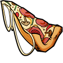 Cola & Pizza hand cursor