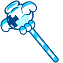 Cookie Run: Kingdom Milk Cookie & Healing Milk Mace Animated arrow cursor