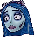 Corpse Bride Emily & Butterflies hand cursor