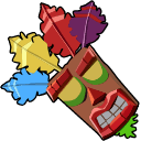 Crash Bandicoot & Aku Aku Mask arrow cursor