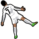 Cristiano Ronaldo Siuuuu Meme Animated hand cursor