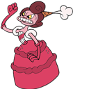 Cuphead Baroness Von Bon Bon Animated hand cursor