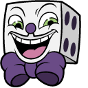 Cuphead King Dice & Spades Card hand cursor