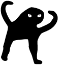 Cursed Cat Meme hand cursor