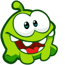 Cut the Rope Om Nom & Candy Animated hand cursor