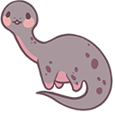 Cute Baby Apatosaurus Animated arrow cursor