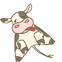 Cute Cow Animated arrow cursor