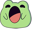 Cute Frog Pop Cat Meme Animated arrow cursor