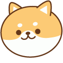 Cute Puppy Shiba Inu Animated hand cursor