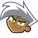 Danny Phantom & Ghost Ray Animated hand cursor