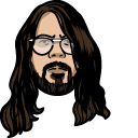 Dave Grohl & UFO Animated hand cursor