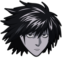 Death Note L Animated hand cursor