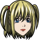 Death Note Misa Amane & Necklace Animated hand cursor