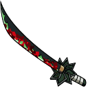 Demon Slayer Sanemi & Green Nichirin Sword Animated arrow cursor