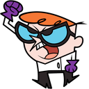 Dexter’s Lab Dexter & Remote hand cursor