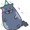 Doodle Cats Bday arrow cursor