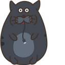 Doodle Cats USB Mouse arrow cursor