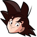 Dragon Ball Goku Power Up Animated hand cursor