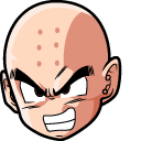 Dragon Ball Krillin & Fusion Spirit Bomb Animated hand cursor