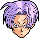 Dragon Ball Trunks & Sword of Hope Animated hand cursor