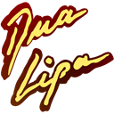 Dua Lipa & Logo hand cursor