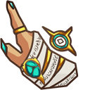 Egyptian hand cursor