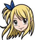 Fairy Tail Lucy Heartfilia & Fleuve D’etoiles Animated hand cursor