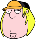 Family Guy Chris Griffin & Rock On Hand hand cursor