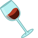 Family Guy Donna & Glass of Wine Animated arrow cursor