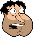 Family Guy Glenn Quagmire & Strong Hand hand cursor