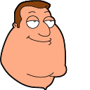 Family Guy Joe Swanson & Police Badge hand cursor