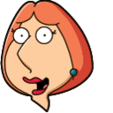 Family Guy Lois Griffin & Oven Glove hand cursor