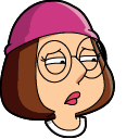 Family Guy Meg Griffin & Compact Mirror hand cursor