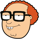 Family Guy Mort Goldman & Pill Bottle hand cursor