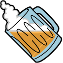 Family Guy Peter Griffin & Draught Beer arrow cursor